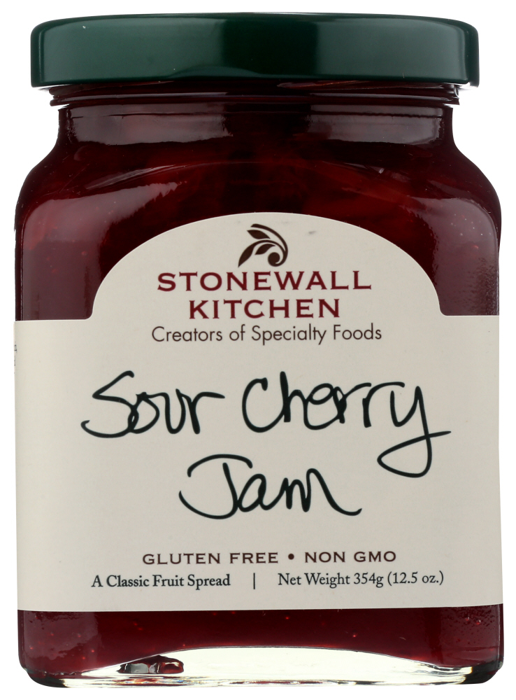 STONEWALL KITCHEN: Sour Cherry Jam, 12.50 oz - 0711381021941