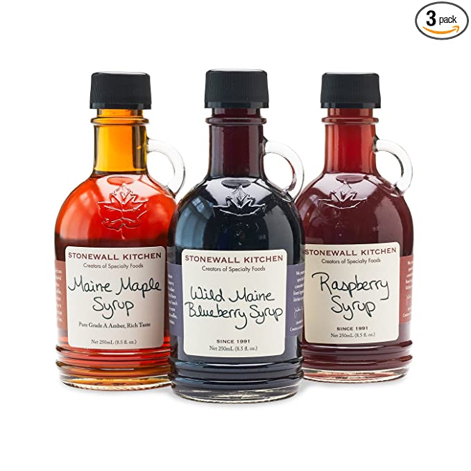  Stonewall Kitchen 3 Piece Syrup Collection  - 711381327272