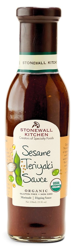 STONEWALL KITCHEN: Organic Sesame Teriyaki Sauce, 11 fo - 0711381327371