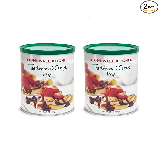 Stonewall Kitchen Traditional Crepe Mix, 16 Ounce - 2 pack - 711381329375
