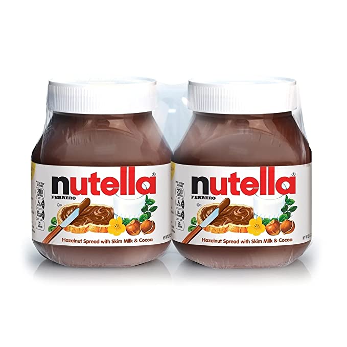  Nutella Hazelnut Spread Twin Pack 26.5 Oz. Jars, 2 ct. A1  - 711403634104