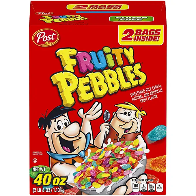  Post Fruity Pebbles Cereal 40 oz. A1 - 711403638003