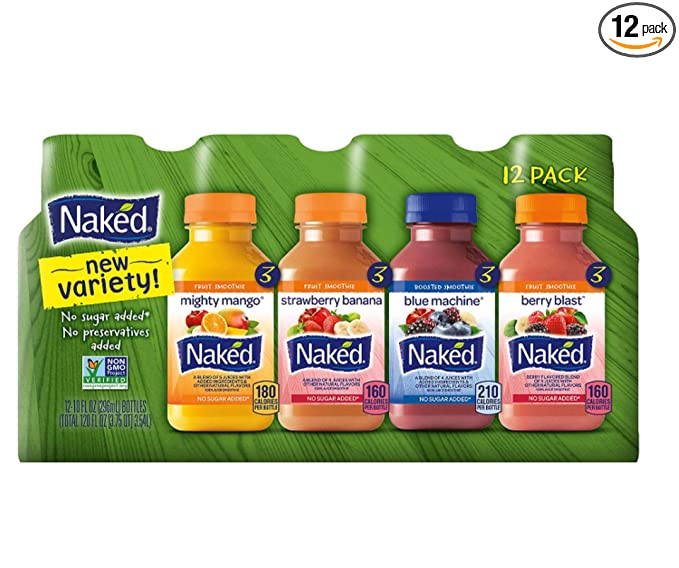Naked Juice Variety Pack 10 Oz, 12 ct. A1 - 711403645285