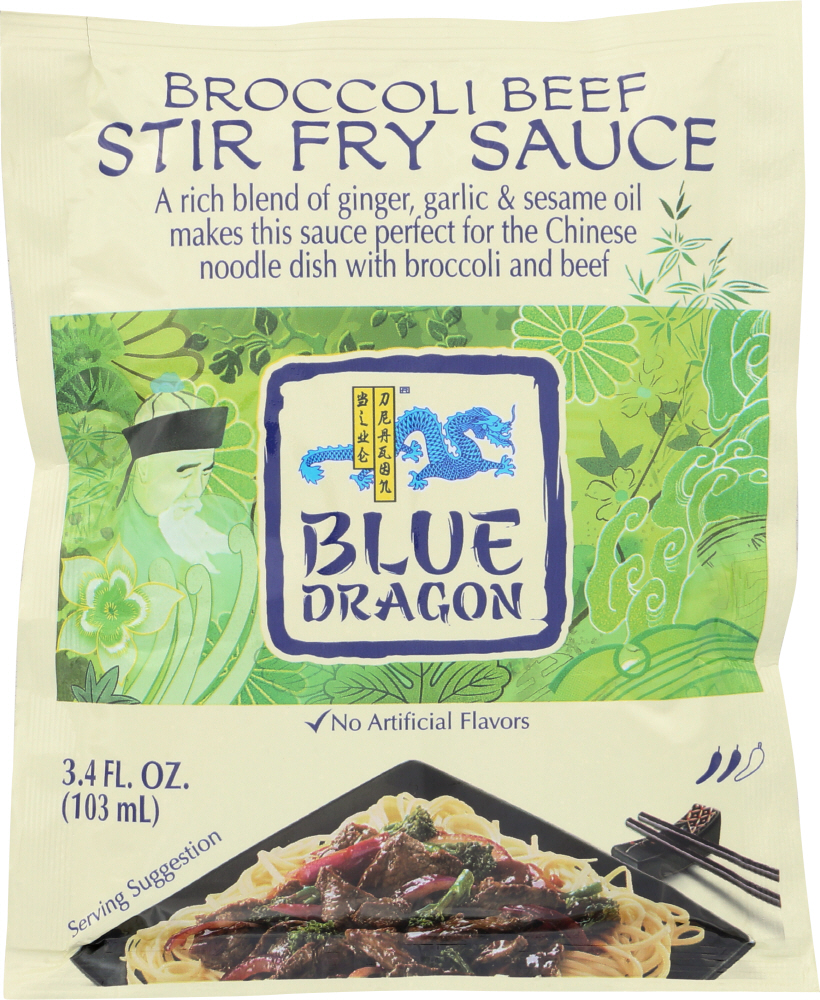 Blue Dragon, Broccoli Beef Stir Fry Sauce - 711464506303