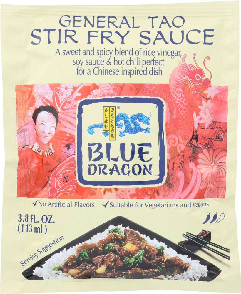 Blue Dragon, General Tao Stir Fry Sauce - 711464506310