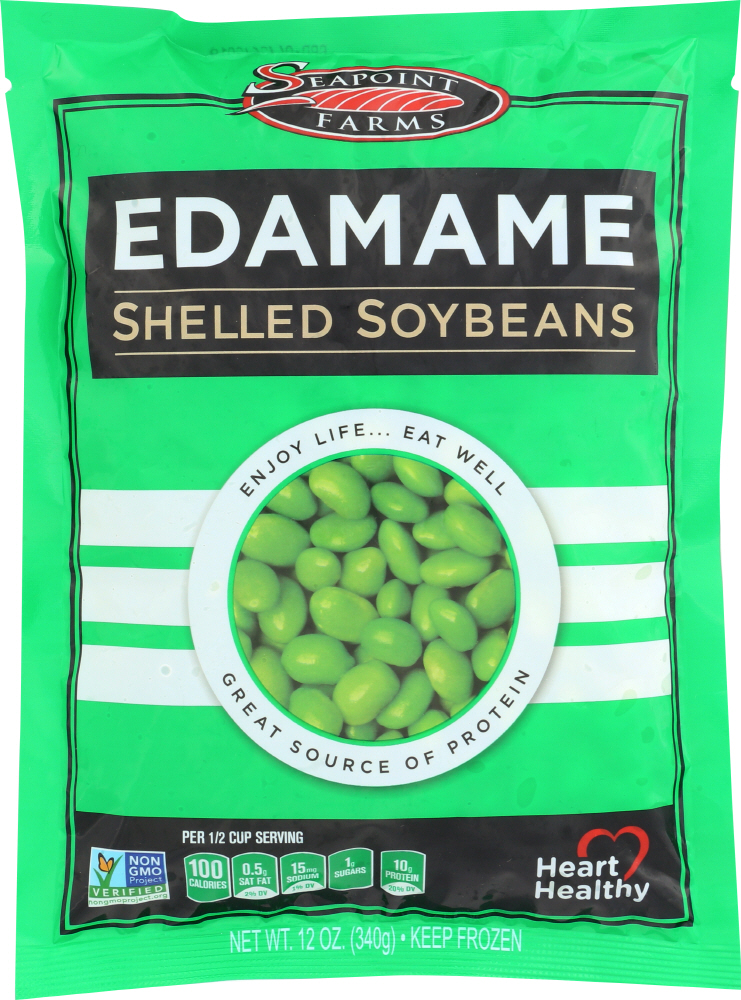 SEA POINT FARMS: Edamame Shelled Soybeans, 12 oz - 0711575004910