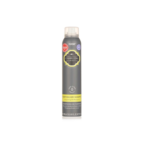 Hask Purifying charcoal dry shampoo 122g - Waitrose UAE & Partners - 71164371237