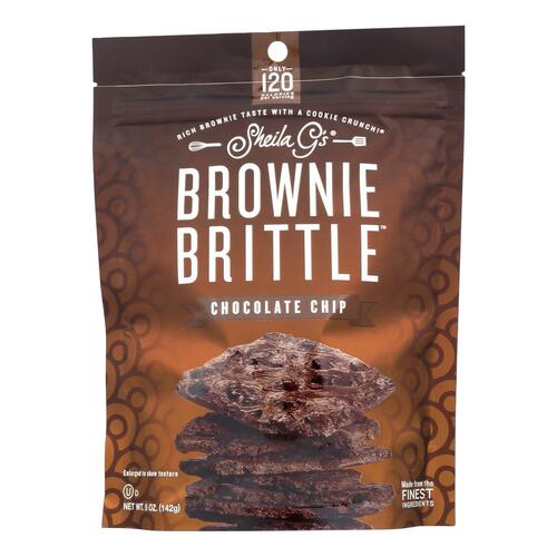 SHEILA G’S: Brownie Brittle Chocolate Chip, 5 oz - 0711747012248
