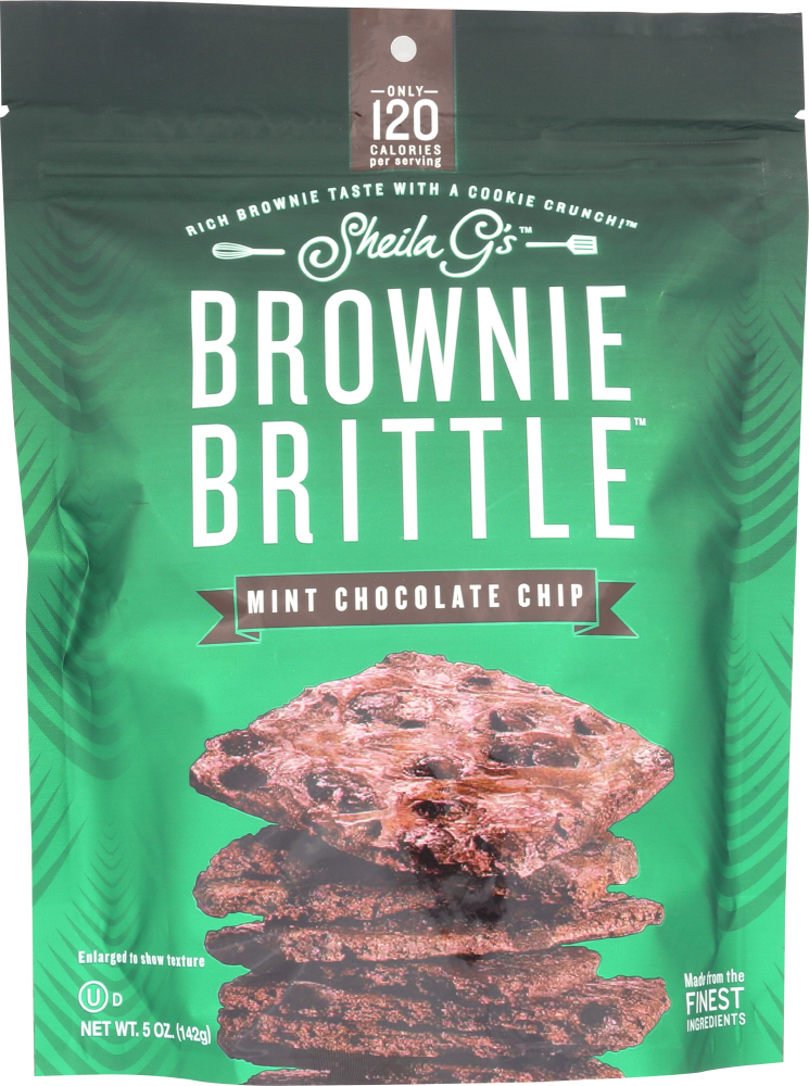 SHEILA G’S: Brownie Brittle Mint Chocolate Chip, 5 oz - 0711747012941