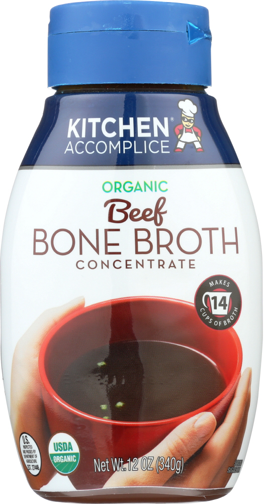 KITCHEN ACCOMPLICE: Broth Beef Bone, 12 oz - 0712102000337