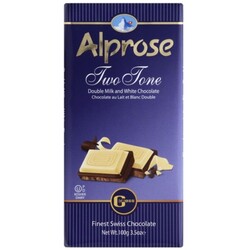 Alprose Double Milk and White Chocolate - 712963000248