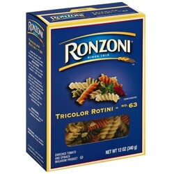 Ronzoni Tricolor Rotini - 71300800522
