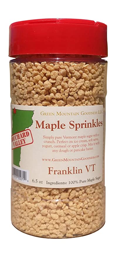  Pure Vermont Maple Sprinkles Crunch (Perfect on Ice Cream & Yogurt)  - 713757550710
