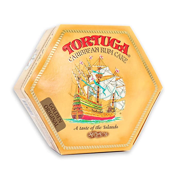  TORTUGA Caribbean Original Rum Cake with Walnuts - 32 oz Rum Cake - The Perfect Premium Gourmet Gift for Gift Baskets, Parties, Holidays, and Birthdays - Great Cakes for Delivery  - 714399008355