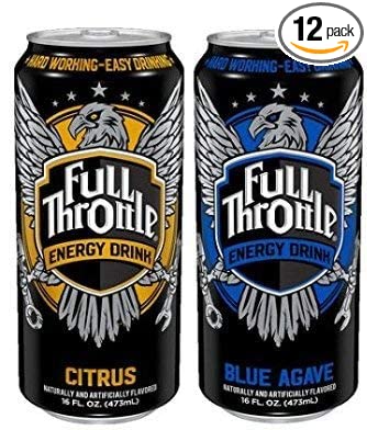  Full Throttle Variety -Original Citrus and Blue Agave - 16fl.oz. (Pack of 12)  - 715120244493