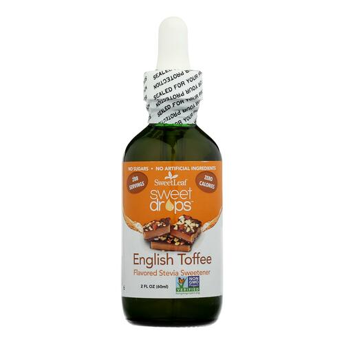 Sweet Leaf Sweet Drops Sweetener English Toffee - 2 Fl Oz - 0716123123006