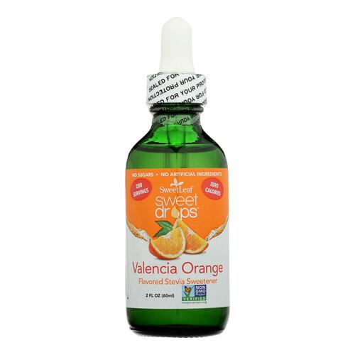 Sweet Leaf Sweet Drops Sweetener Valencia Orange - 2 Fl Oz - 0716123123884