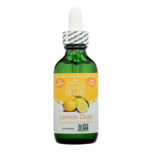 SWEETLEAF: Liquid Stevia Sweet Drops Sweetener Lemon Drop, 2 oz - 0716123123969