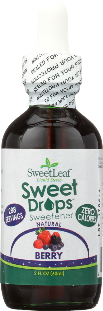 Sweet Leaf Liquid Stevia - Berry - 2 Oz - 0716123124171