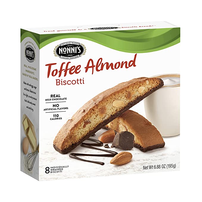 Toffee Almond Biscotti, Toffee Almond - 718604146504