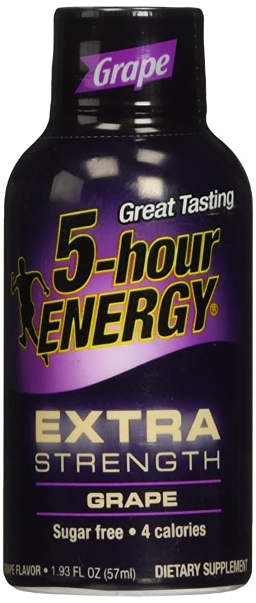 2oz Grape 5HR Energy Extra Strength Grape - 719410720018