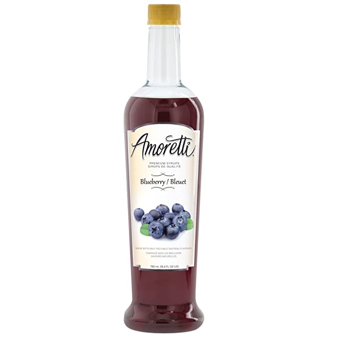  Amoretti Premium Syrup, Blueberry, 25.4 Ounce  - 719416131771
