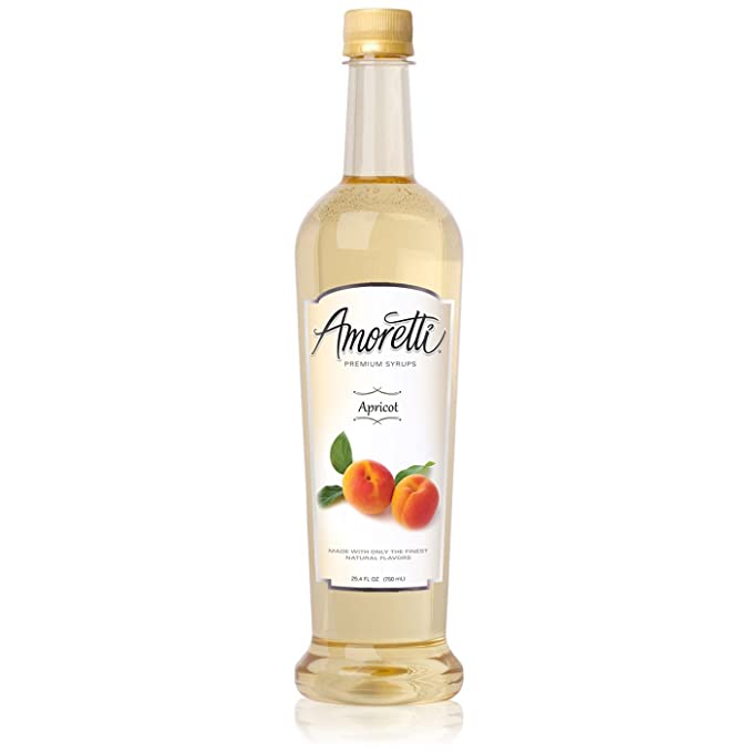  Amoretti Premium Syrup, Apricot, 25.4 Ounce  - 719416131832