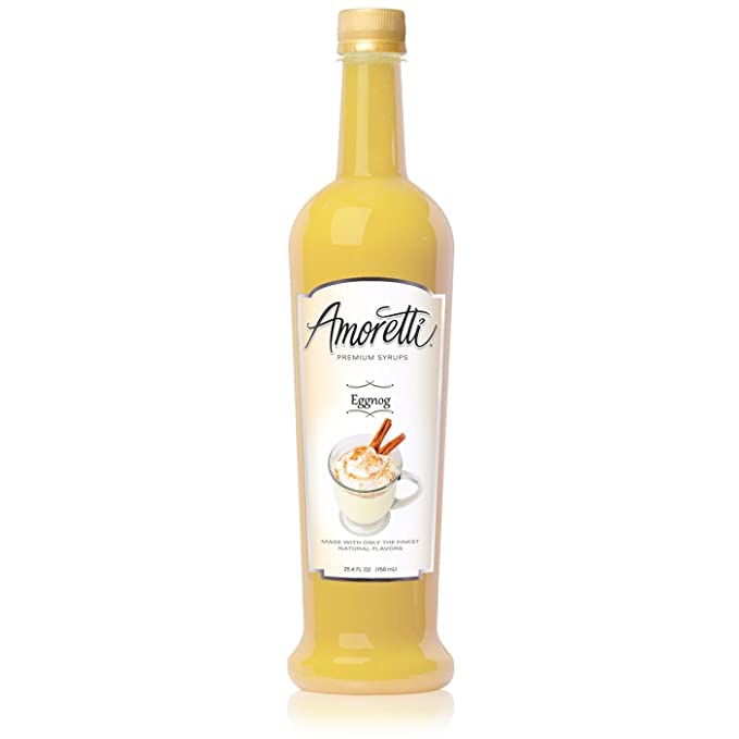 Amoretti Premium Eggnog Syrup (750mL)  - 719416131917