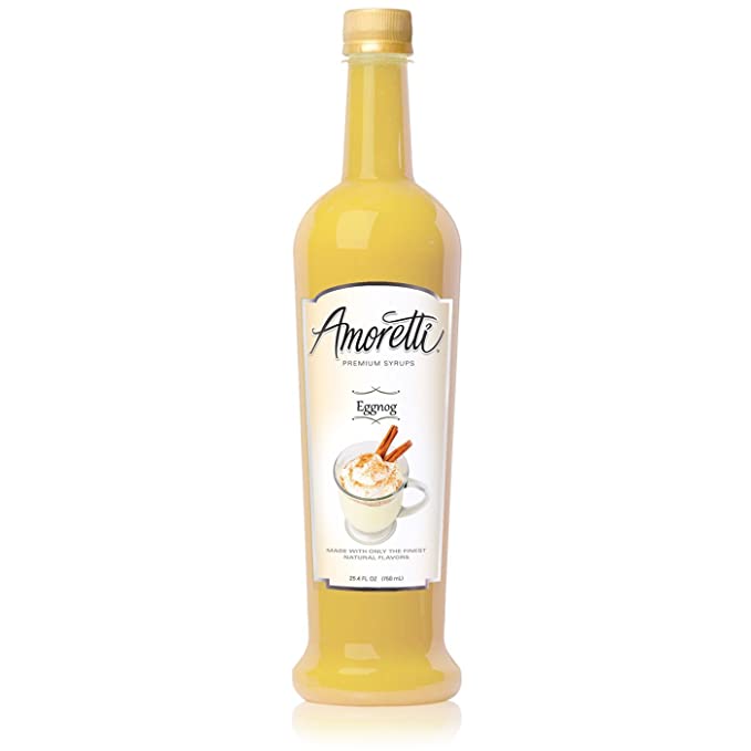 Amoretti Premium Eggnog Syrup (750mL) - 719416131917