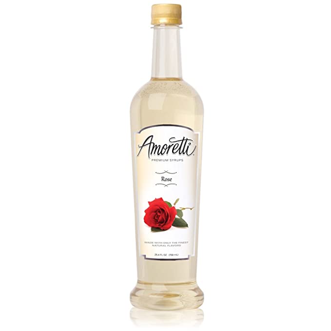  Amoretti Premium Rose Syrup (750mL) - 719416132334