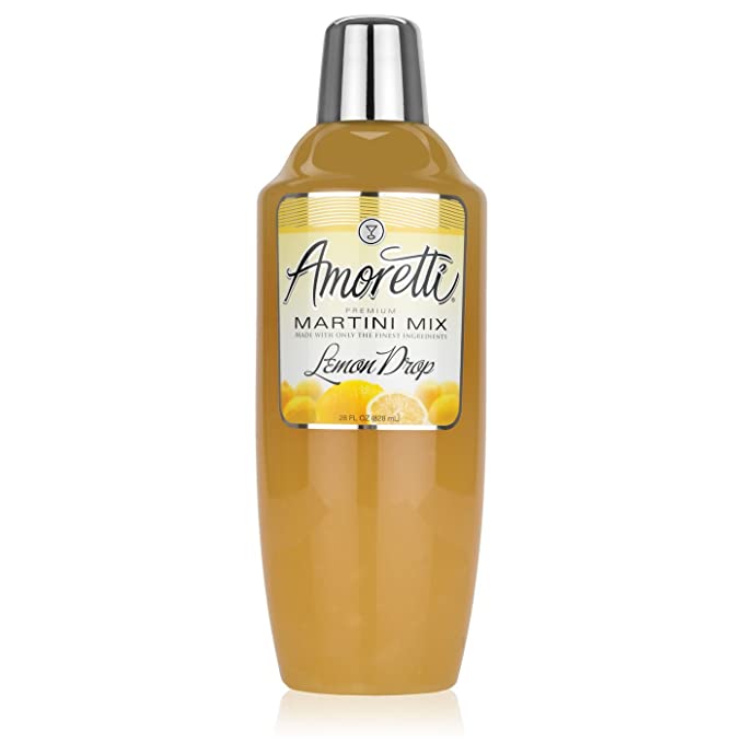 Amoretti Premium Martini Cocktail Mix, Lemon Drop, 28 Ounce - 719416217314
