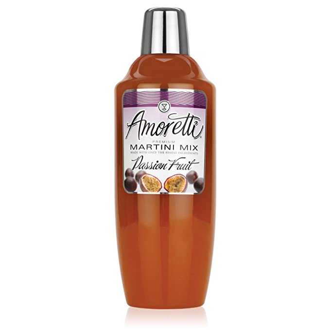 Amoretti Premium Martini Cocktail Mix, Passion Fruit, 28 Ounce - 719416133942