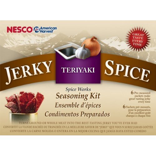  Nesco BJT-6, Jerky Spice Works, Teriyaki Flavor, red, 6 Pound (Pack of 1)  - 029517101796
