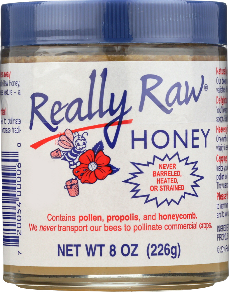 REALLY RAW: Honey, 8 oz - 0720054000060