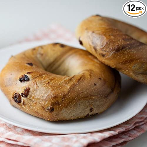  12 Fresh New York Bagels - Cinnamon Raisin  - 720260668122