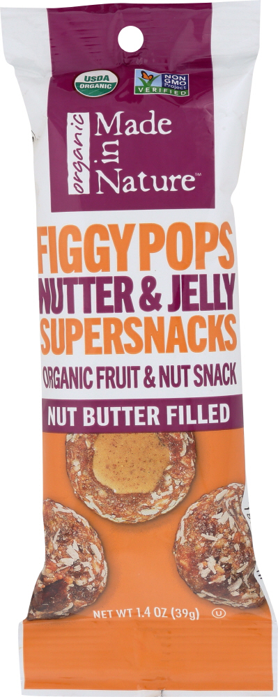 MADE IN NATURE: Figgy Pops Filled Nutter Jelly, 1.4 oz - 0720379531416