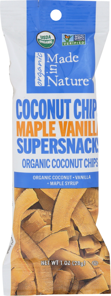 MADE IN NATURE: Chip Coconut Maple Vanilla, 1 oz - 0720379531454