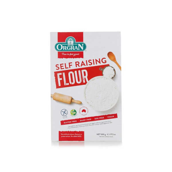 Orgran self raising plain flour 500g - Waitrose UAE & Partners - 720516020513