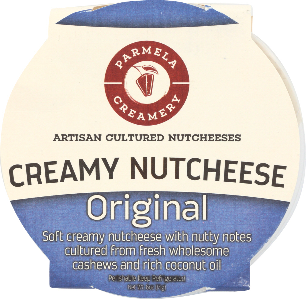 Parmela Creamery, Creamy Nutcheese, Original - 720825407166