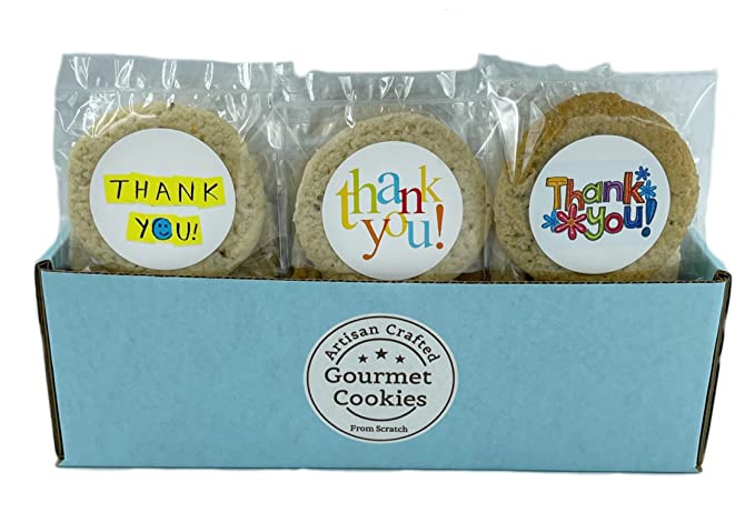The Providence Cookie Company THANK YOU GOURMET COOKIE GIFT choose 1, 2, 3 or 4 Dozen (4 Dozen) - 721782859197