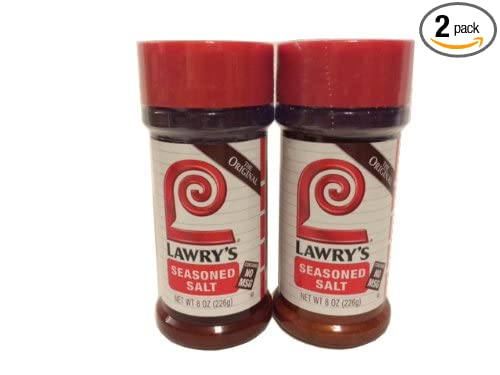 Lawry's Seasoned Salt 8 Oz Jar (Pack of 2) - 721802638313