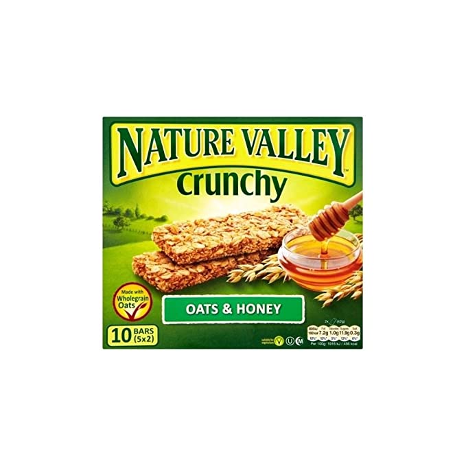 Nature Valley Crunchy Granola Bars - Oats & Honey (5x42g) - 721864853822
