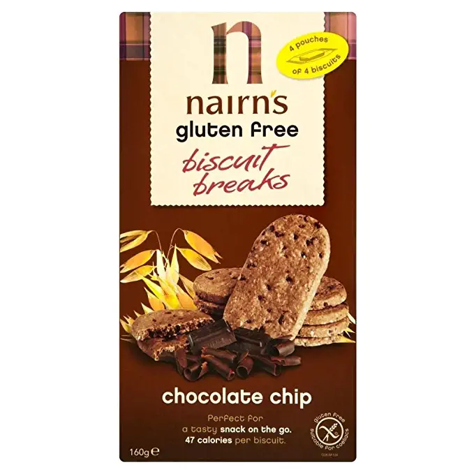 Nairn's Biscuit Breaks - Chocolate Chip (160g) - 721864854294