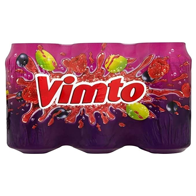Vimto Fizzy Fruit Juice (6x330ml) - 721864961749