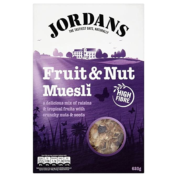 Jordans Fruit & Nut Muesli (620g) - 721865044496