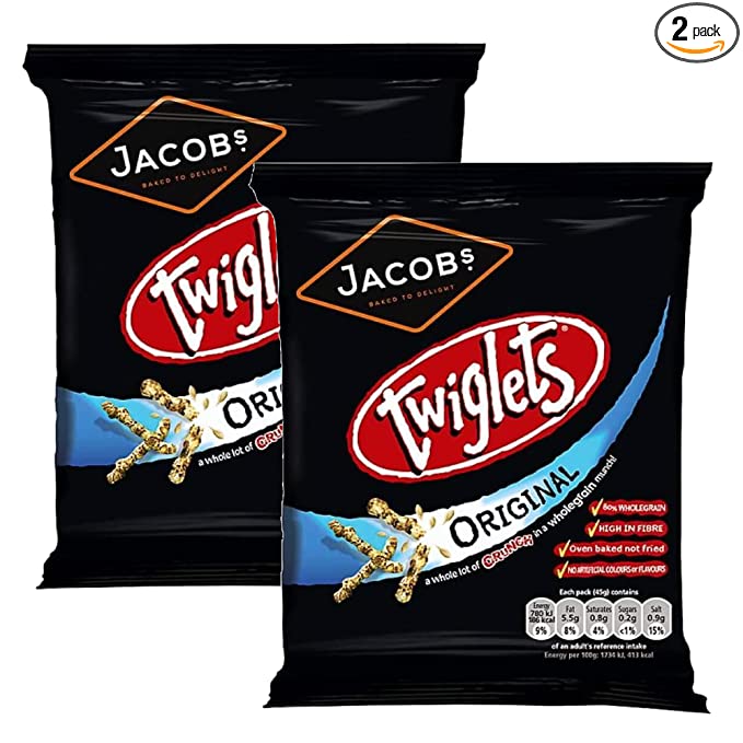  Jacob's Twiglets - Original (105g) - Pack of 2 - 767563616191