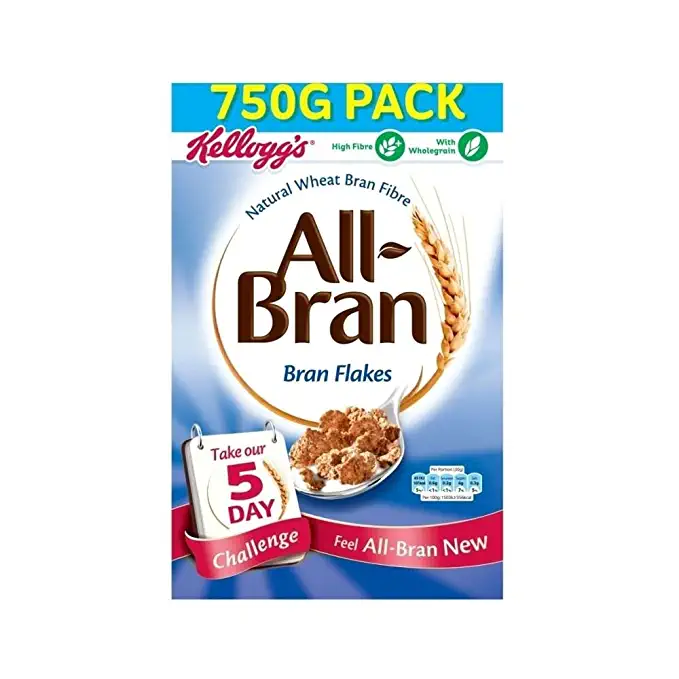 Kellogg's All-Bran Bran Flakes (750g) - Pack of 2 - 721865417733