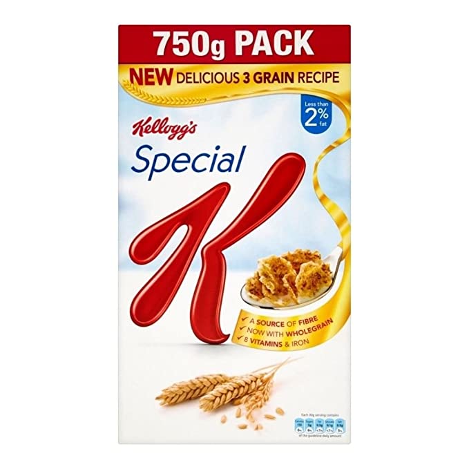 Kellogg's Special K Original (750g) - Pack of 2 - 721865422553