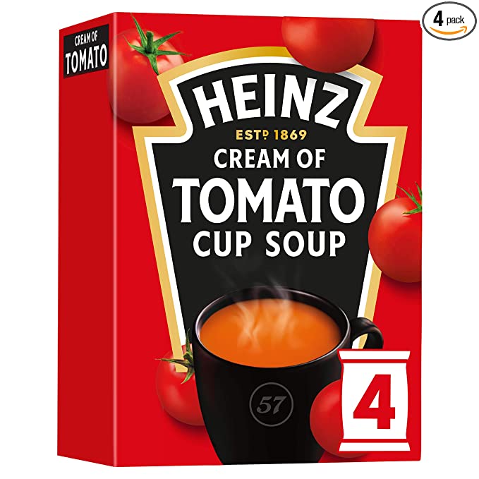 Heinz Cream Of Tomato Cup Soup 4x 22g(88g) - 721865777417