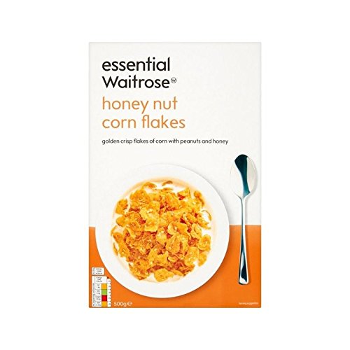 Honey Nut Corn Flakes essential Waitrose 500g - 721866553997